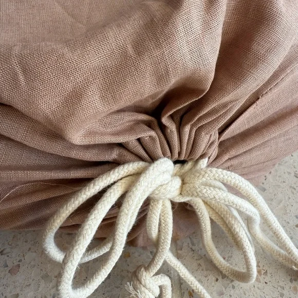 Quince European Linen Sheet Set (with flat sheet) Queen Desert Sunset. NWOT - Picture 5 of 7